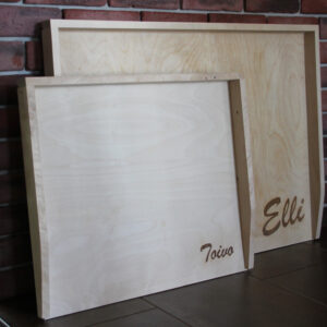 Nimikoitu leivinlauta – leipurin lasta veloituksetta