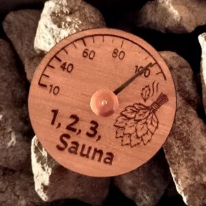 1, 2, 3 SAUNA -löylymittari