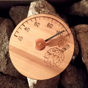 Löylymittari omalla tekstillä