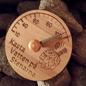 Kasta vatten på stenarna -löylymittari